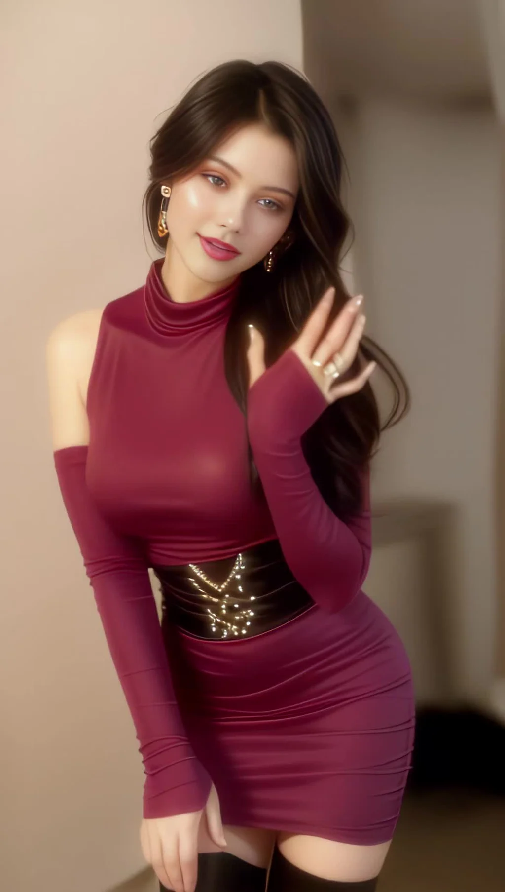 Stunning Girl Does Sequence To Rhythm