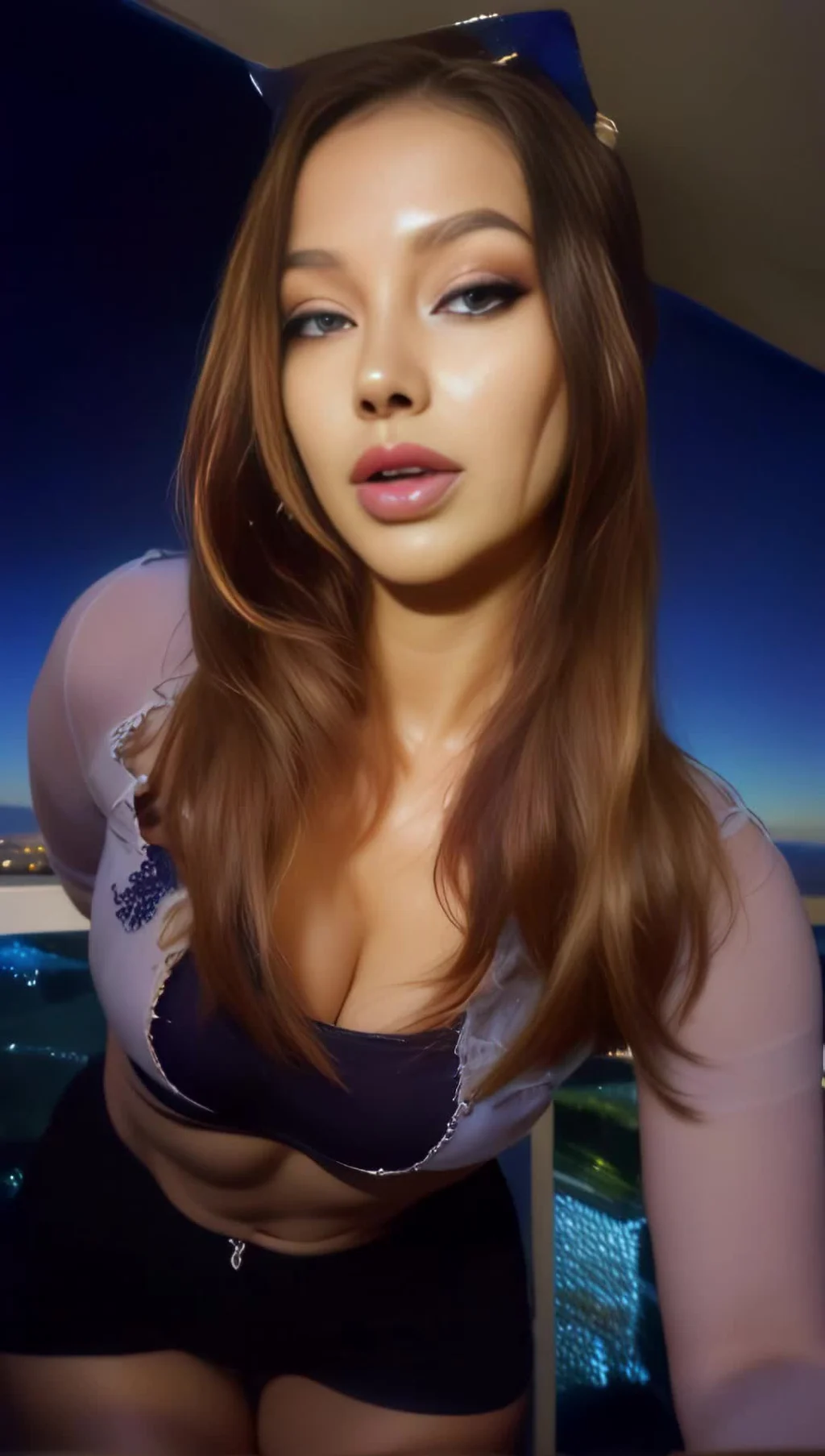 Next-level Teenager Shows Alluring Waves Studio