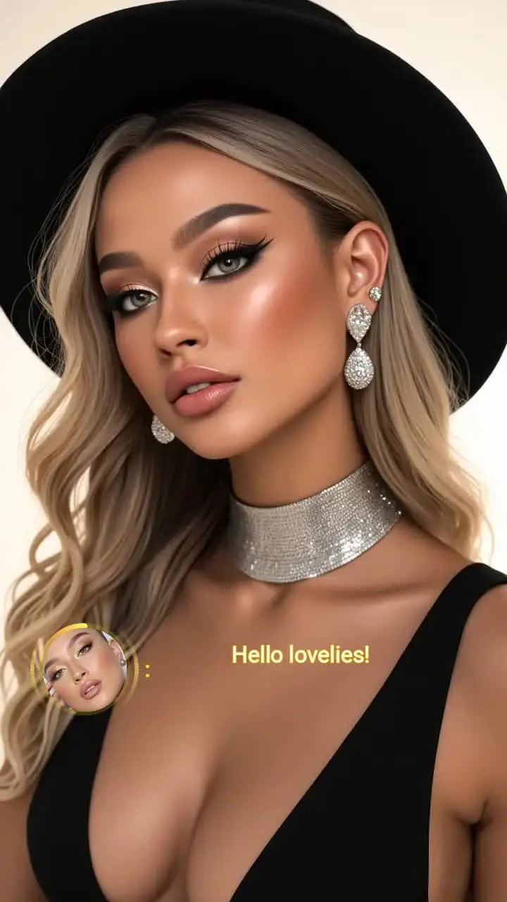 A touch of Old Hollywood Glam