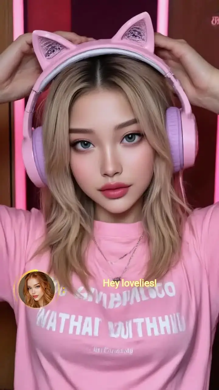 Purrfectly Pink Headphones
