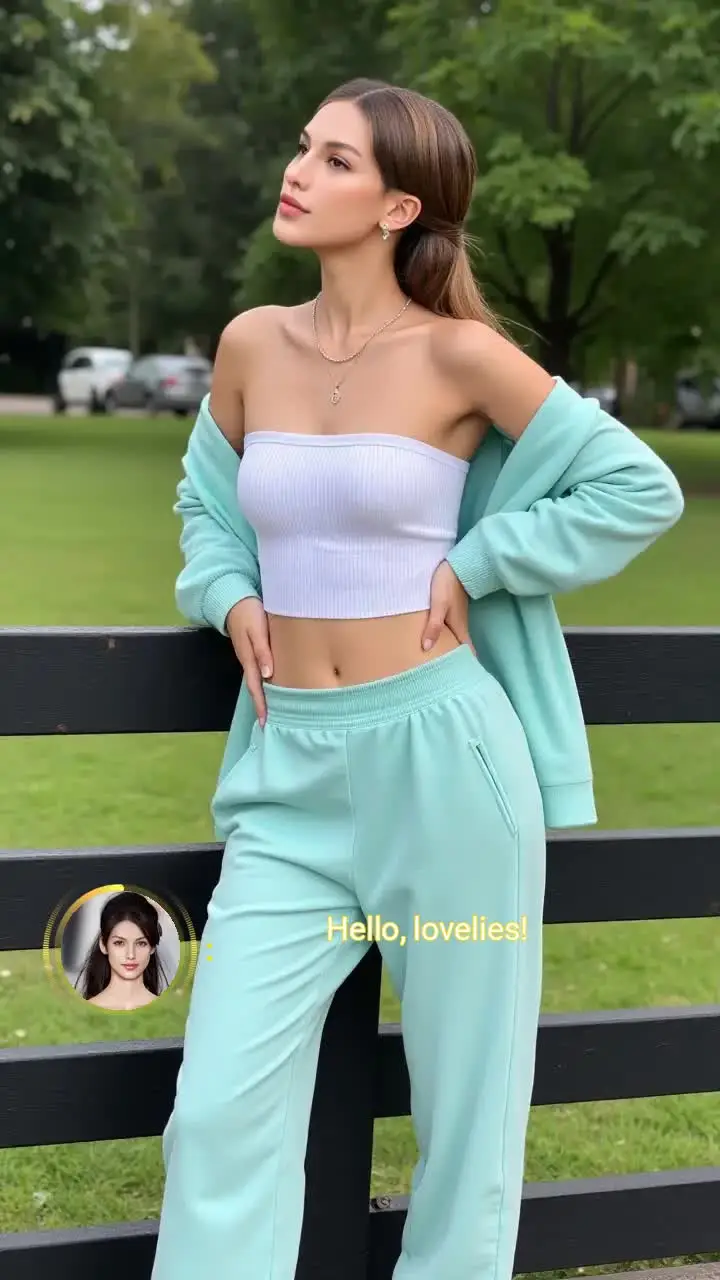 Mint Green Tracksuit