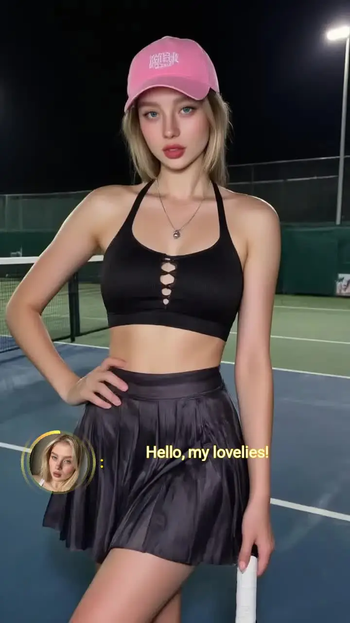 Night Tennis Fun