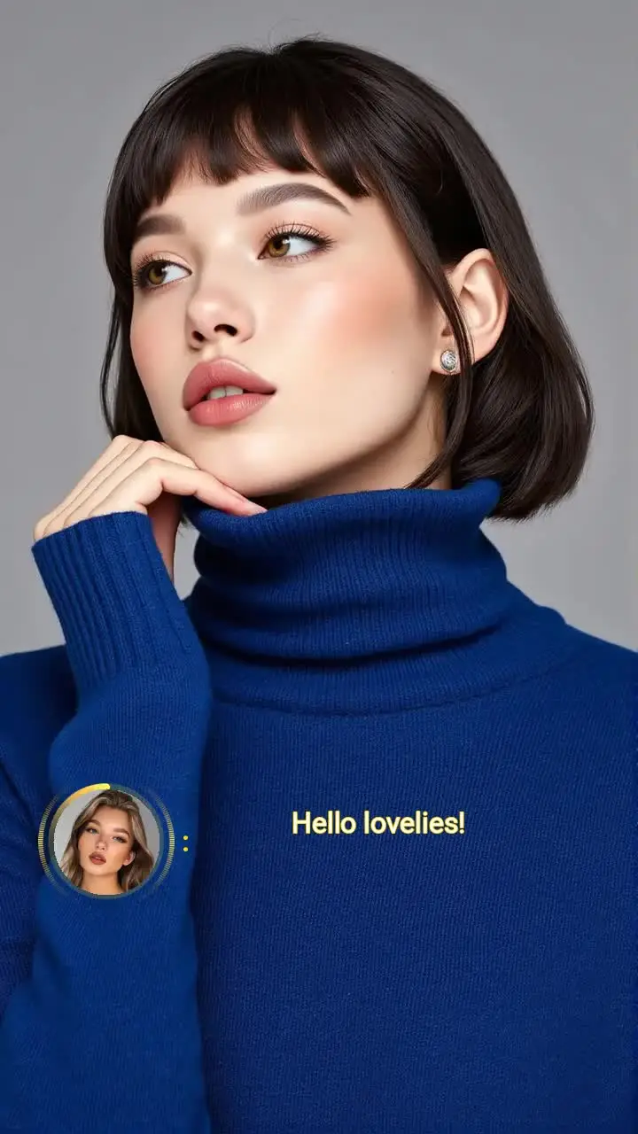 Blue Turtleneck & New Ideas