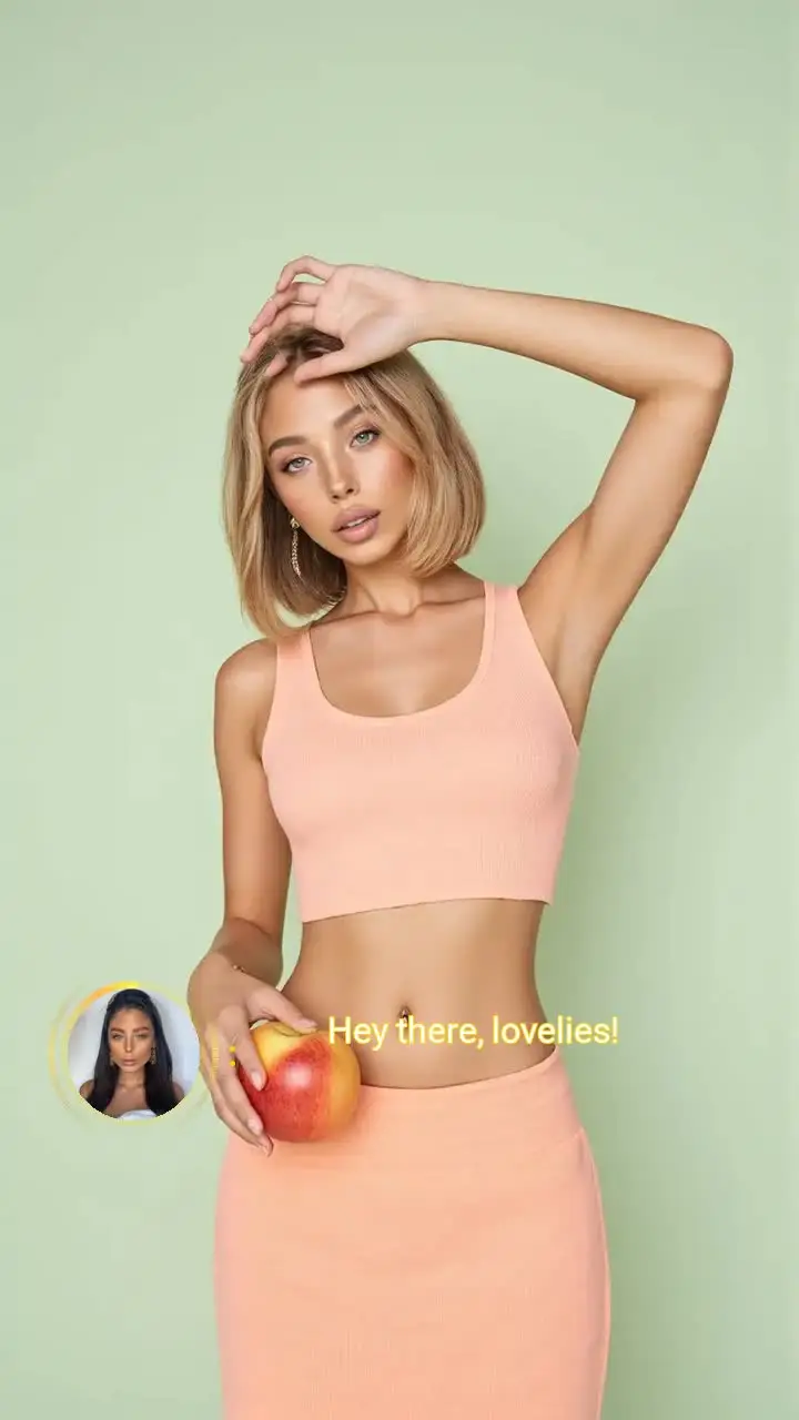 A Day in Peachy Hues