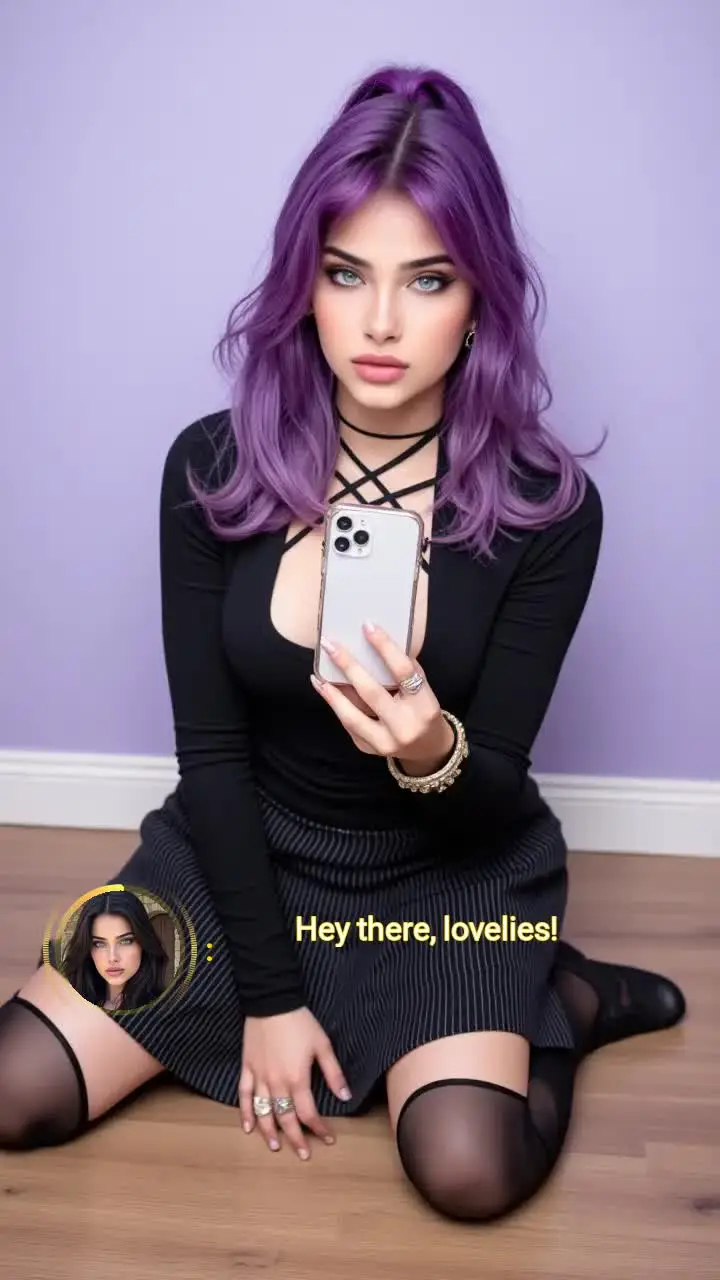 Purple Reign: A Photoshoot