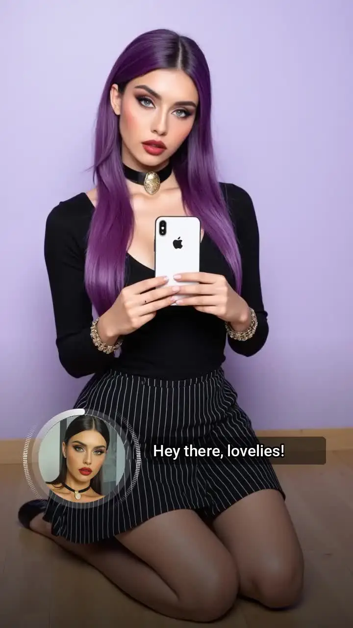 Purple Hair, Don't Care!