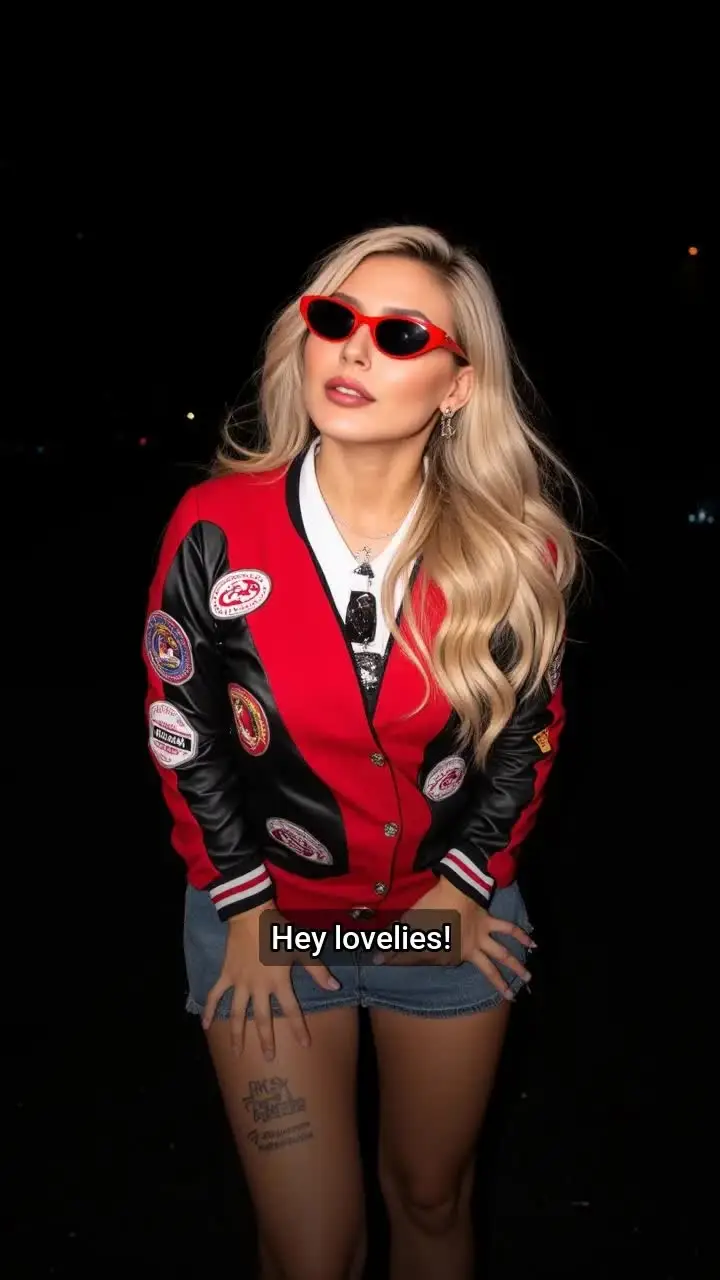 Night out in my new jacket